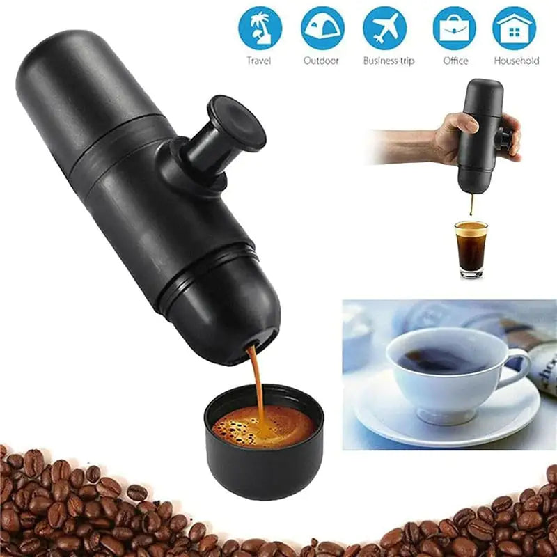 Multifunction Mini Coffee Maker for Camping Outdoor Travel