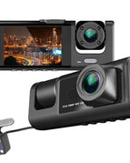 Inside and outside the car