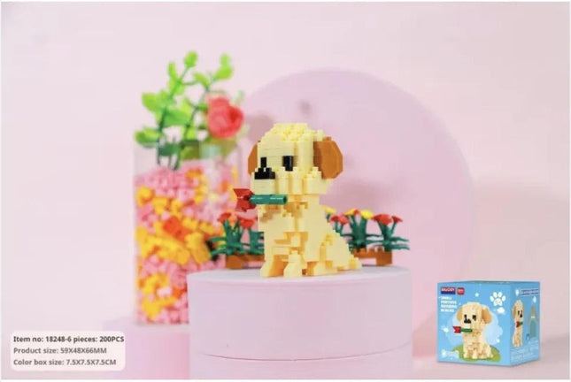 Shiba Inu & Dog Breed Building Block Toys