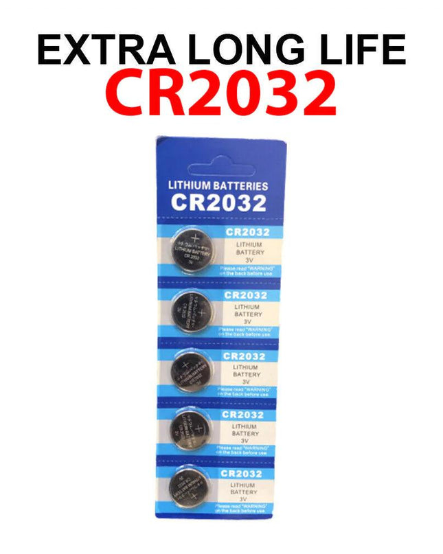 5 x New LITHIUM BATTERY 3V CR2032 CR 2032 BR2032 DL2032 Remote Button Cell Watch