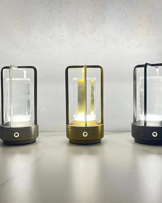 Retro Portable Charging Touch Desk Lamp