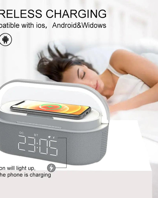 Wireless Charging Pad Alarm Clock