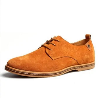 Suede Oxfords Leather Shoes