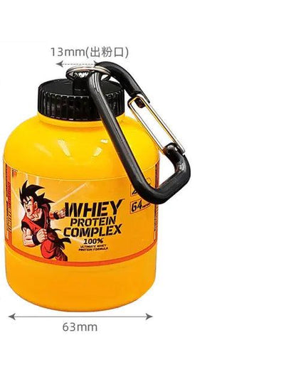 Protein Powder Container Keychain