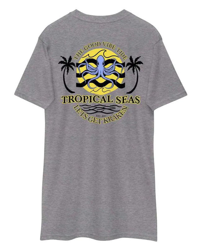 Tropical Lets Get Kraken Octopus T-shirt