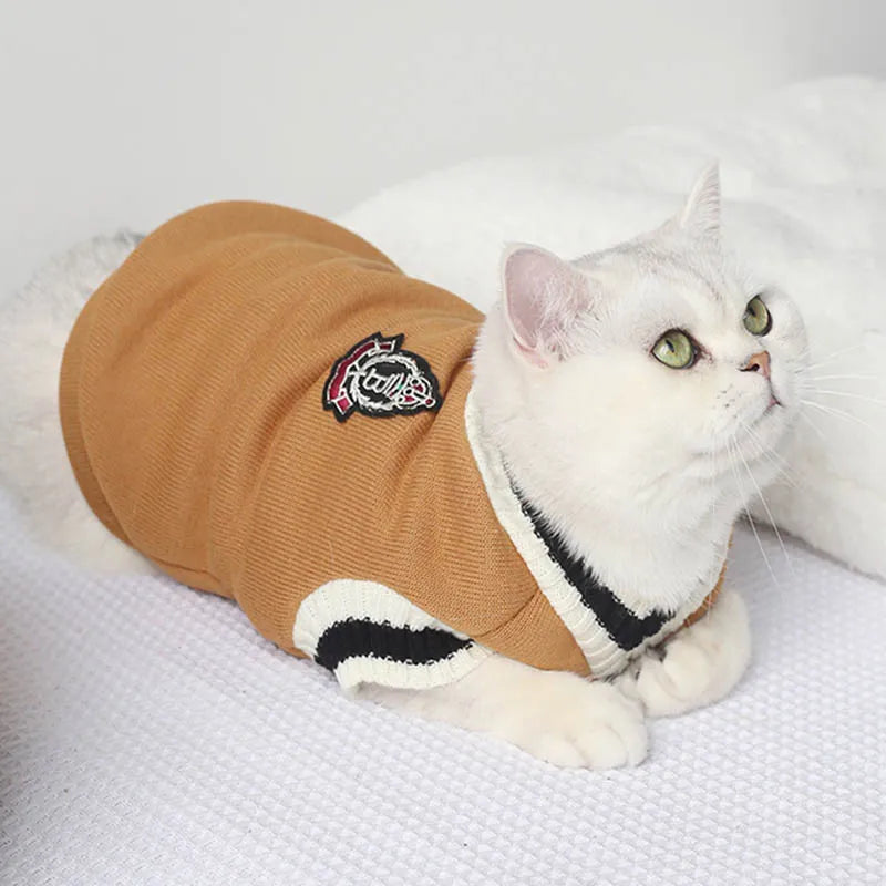 Pet Sweater Pullover for Cats and Dogs