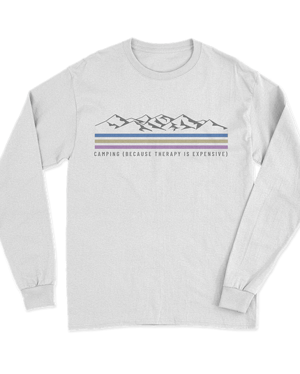 Camping Lines Long Sleeve Shirt