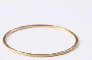 18K Fine Glossy Stacked Titanium Steel Ring