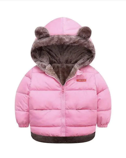 Boy’s Double-Sided Cotton-Padded Winter Jacket