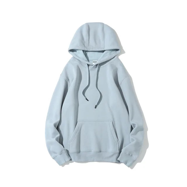 American Fashionable Unisex Off-Shoulder Hooded Sweatshirts