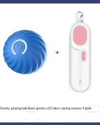 Blue Ball Pink Scissors