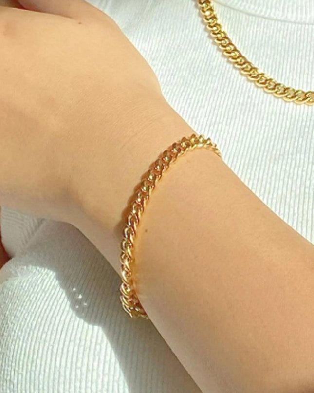 Cuban Bracelet Gold