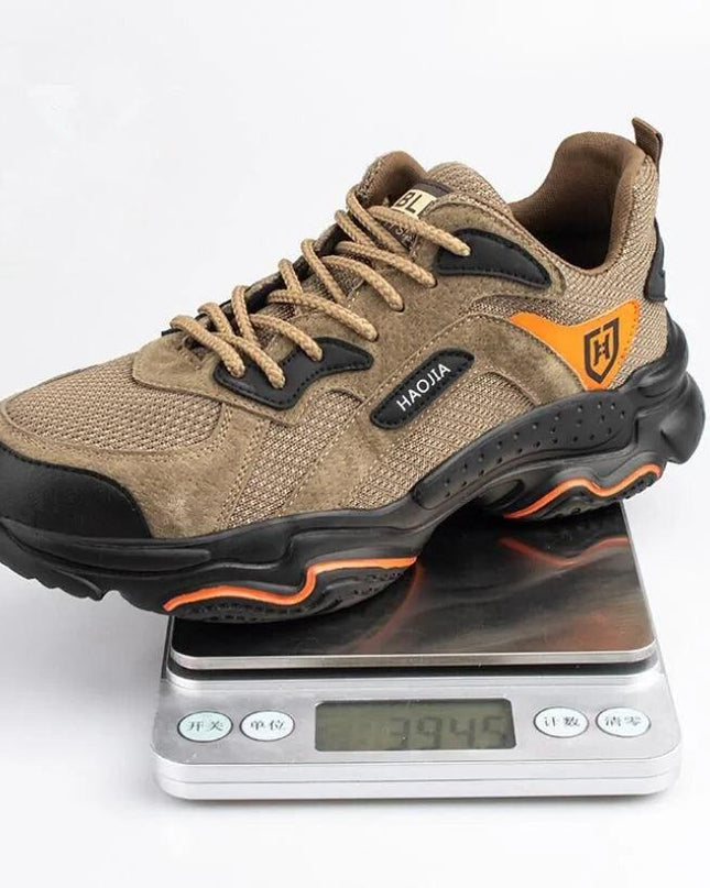 Men Steel Toe Outdoor Safety Work Shoes