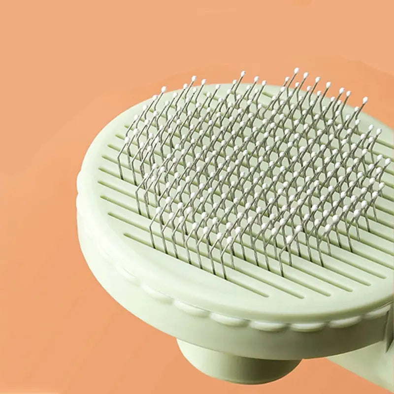 Hair Removal Comb Cat Brush Self Cleaning