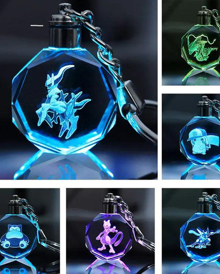 Pokemon Crystal Lamp Keychain