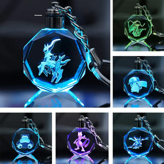 Pokemon Crystal Lamp Keychain