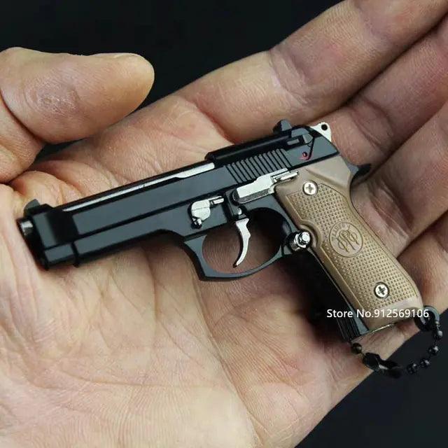 Pistol Collection Toy Keychain