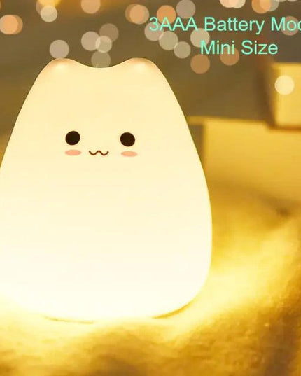 Mini Kawaii Popular Cat Baby Night Lamp