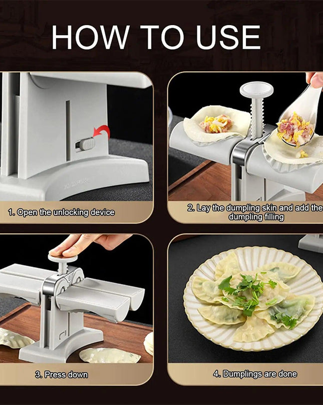 Double Head Press Dumplings Maker