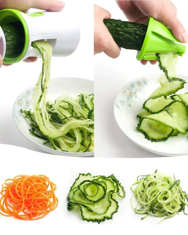 Handheld Veggie Slicer & Peeler
