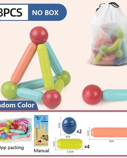 Magic Magnetic Building Blocks Toy