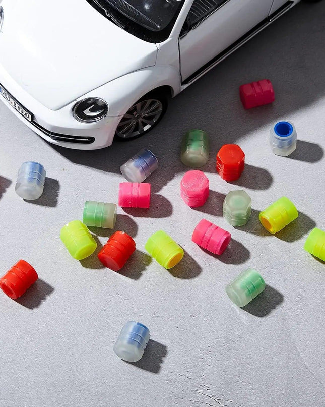 Glow in The Dark Tire Valve Caps