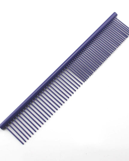 Colorful Stainless Steel Medium Pet Comb