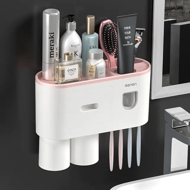 Magnetic Hanging Mouthwash Cup Holder