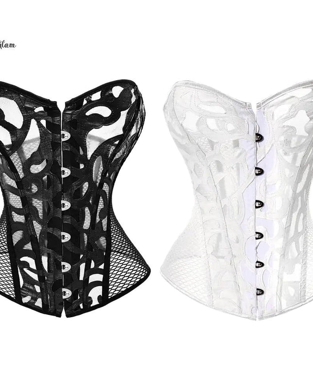 Underbust Corset Plastic Bones Korset
