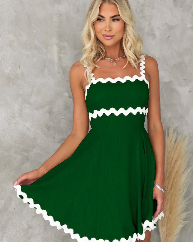 Women's Short Suspender Dress