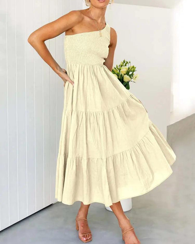 Casual Party Robe Sundress A-line Dress