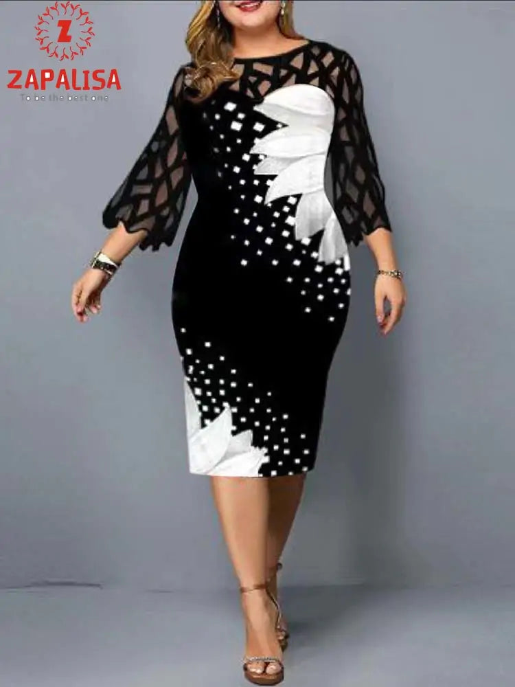 Elegant Plus Size Dress