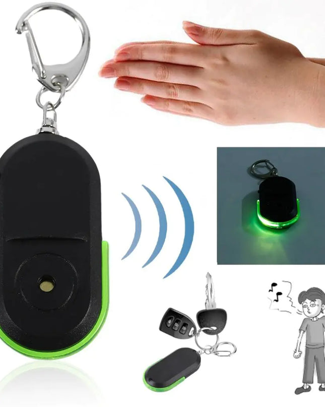 Anti-Lost Alarm Key Finder Keychain Locator with Sound