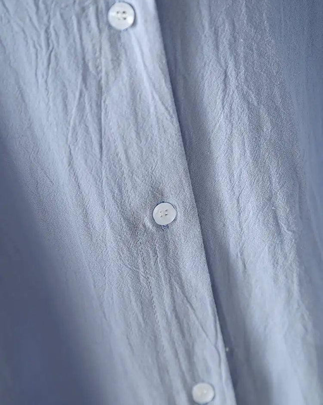 Oversized Shirt Dress