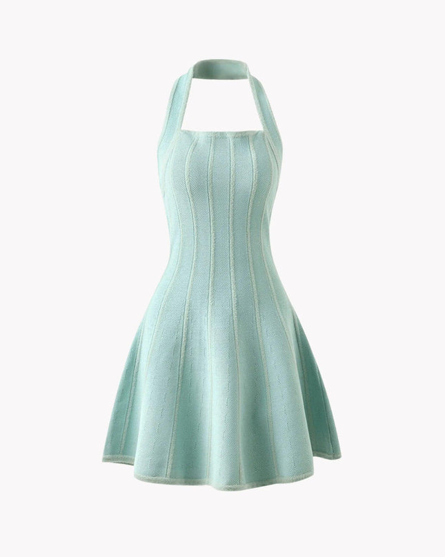 Skye Halter Knitted Dress