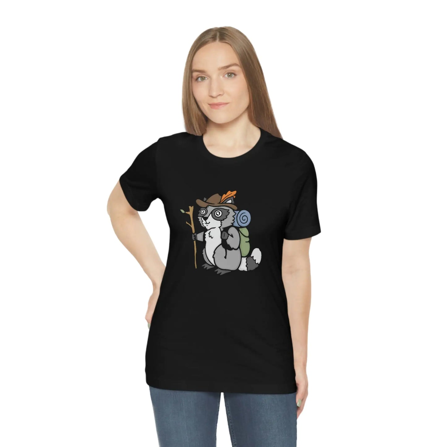 Hiker Raccoon Shirt