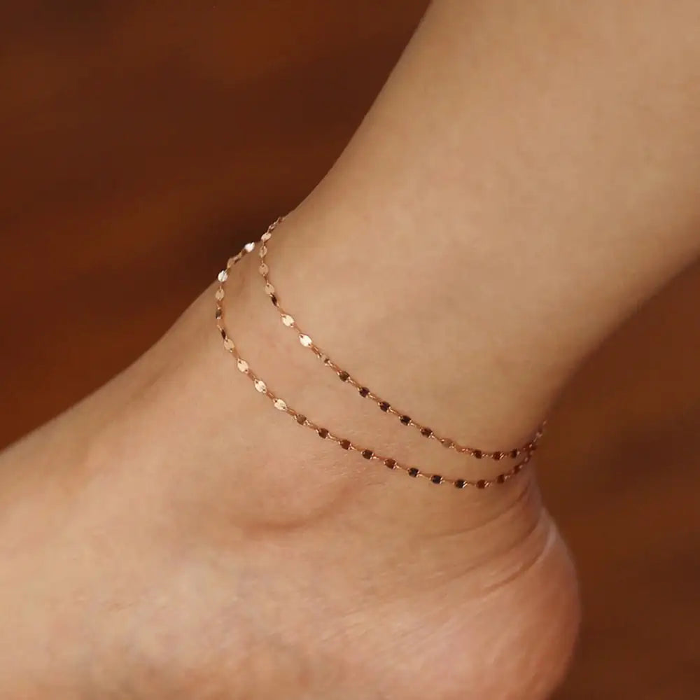 Leg Minimalist Anklets