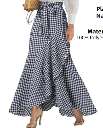 Casual Loose Ruffles Skirt