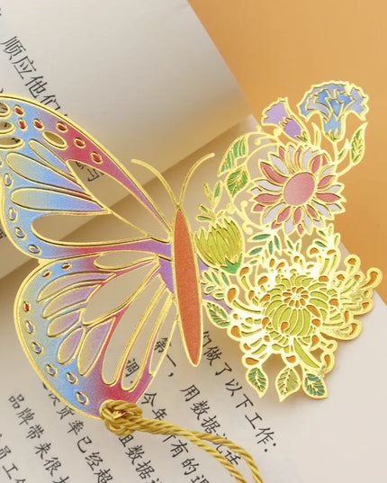 Metal Butterfly Bookmark