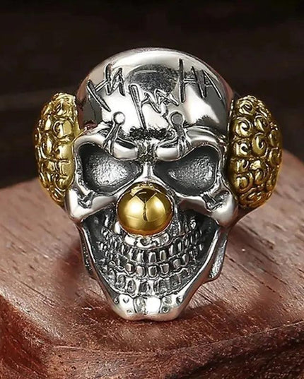 Fashion Skull Ring Joker Face