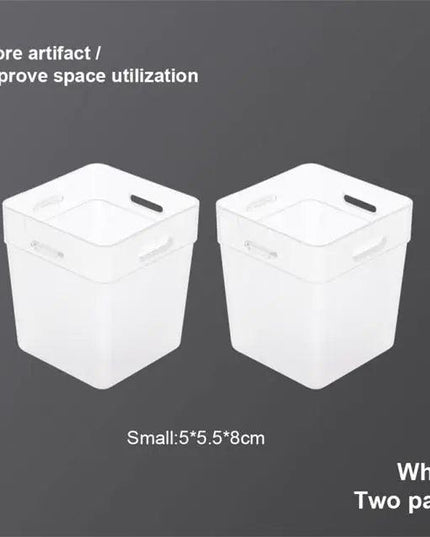 2Pcs Refrigerator Organizer Bins