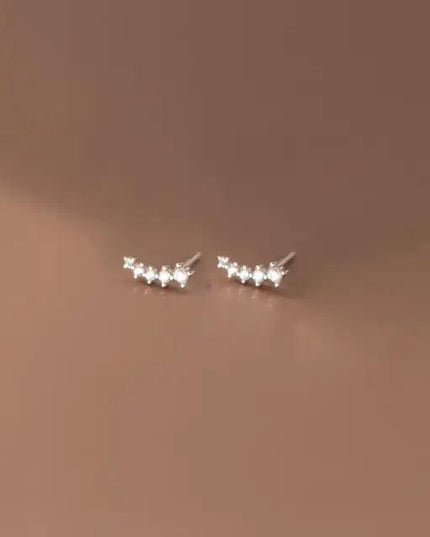 Sterling Silver Mini Stud Earrings