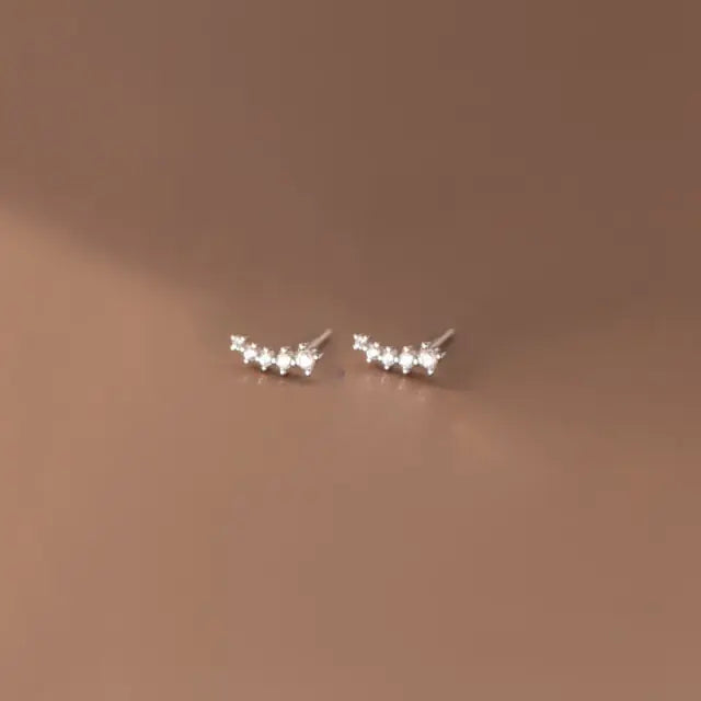 Sterling Silver Mini Stud Earrings