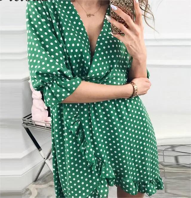 Polkadot Short Dress