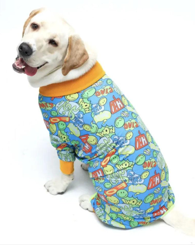 Dog Long Sleeve Homewear Pet Four-legged Clothes
