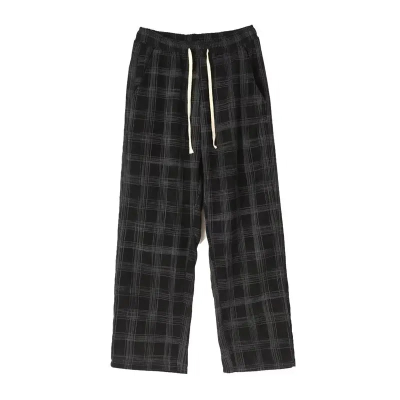 Loose Straight Corduroy Pants