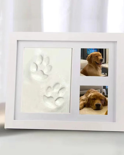Pet Hand and Foot Print Photo Frame