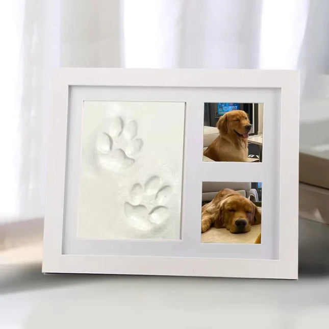 Pet Hand and Foot Print Photo Frame