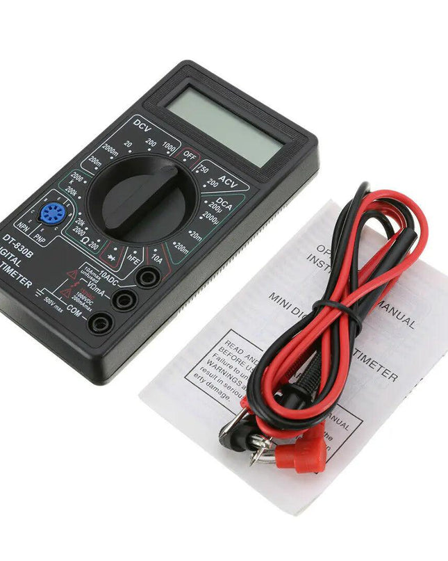 7 Fn Digital Multimeter AC DC Voltage Volt 10 Amp Current Resistance Ohm Meter