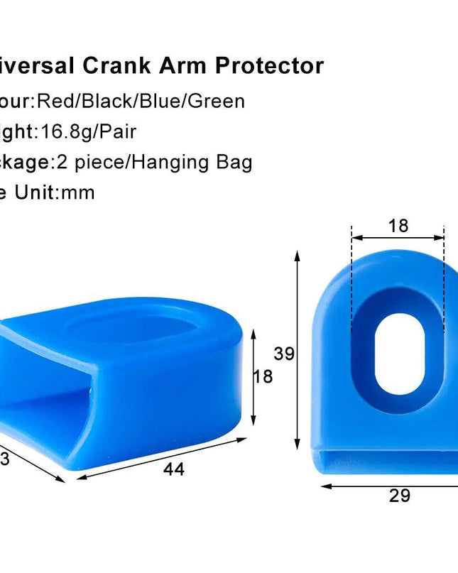 Bicycle Silicone Crank Cover Protector